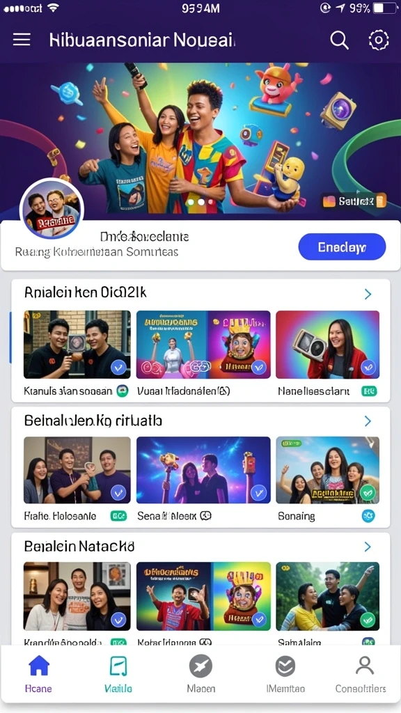 Karakter unik dalam petualangan 234E.