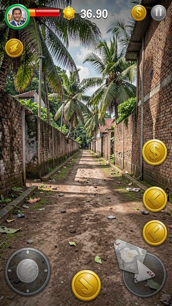 Tampilan awal yang menarik dan penuh warna.