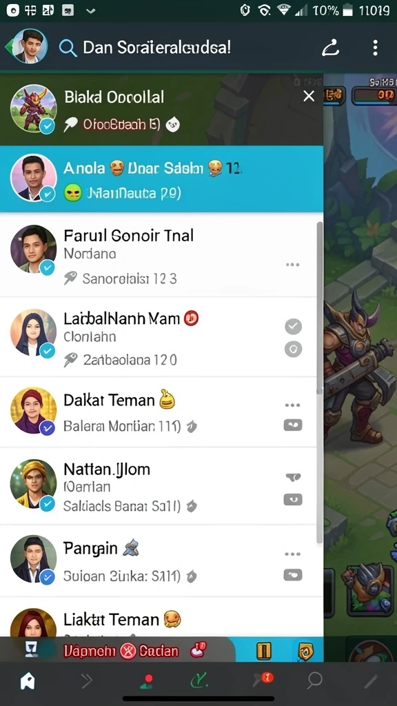 Banyak pilihan permainan menarik yang dapat dimainkan.
