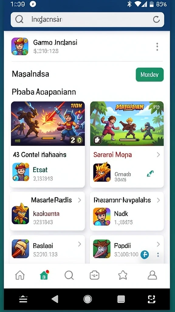 Screenshot menampilkan karakter utama dalam aksi.