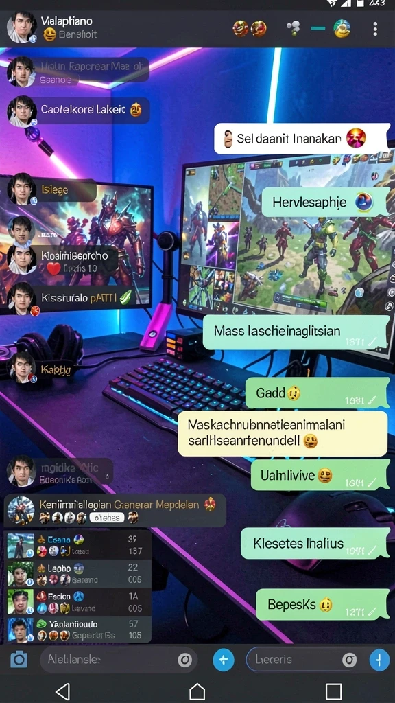 Momen seru saat menyelesaikan level menantang.