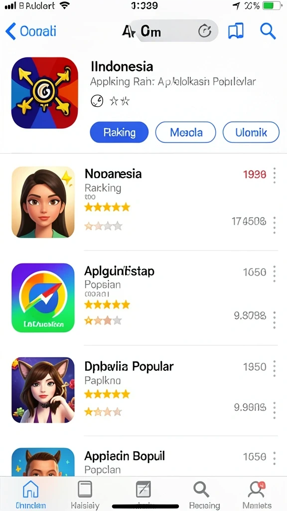 Tampilan awal yang menawan dan informatif.