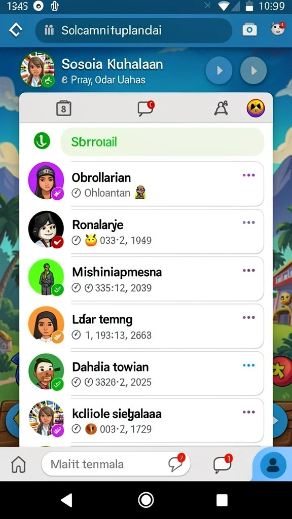 Tantangan seru di setiap level yang harus diselesaikan.