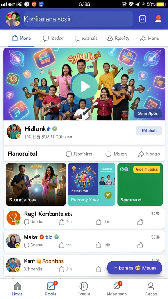 Pengaturan level yang menantang dan mendebarkan.