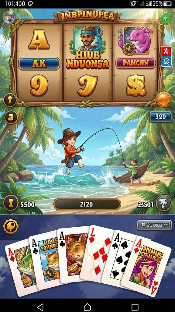 Tampilan awal game yang menakjubkan.
