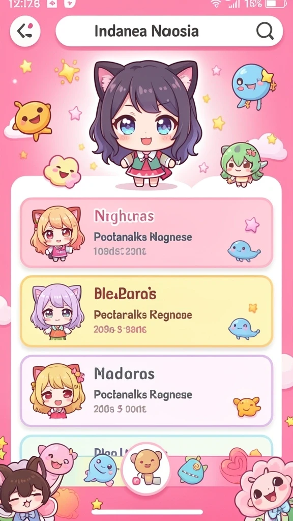 Screenshot menunjukkan sistem bonus dengan hadiah menarik.