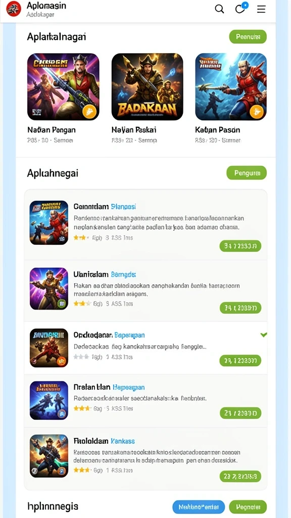 Tampilan awal aplikasi HAPPYBET188 yang menarik.
