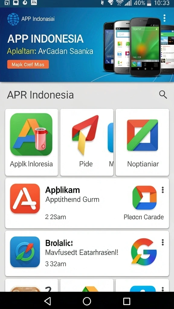 Tampilan menarik dari antarmuka permainan IDRRP.