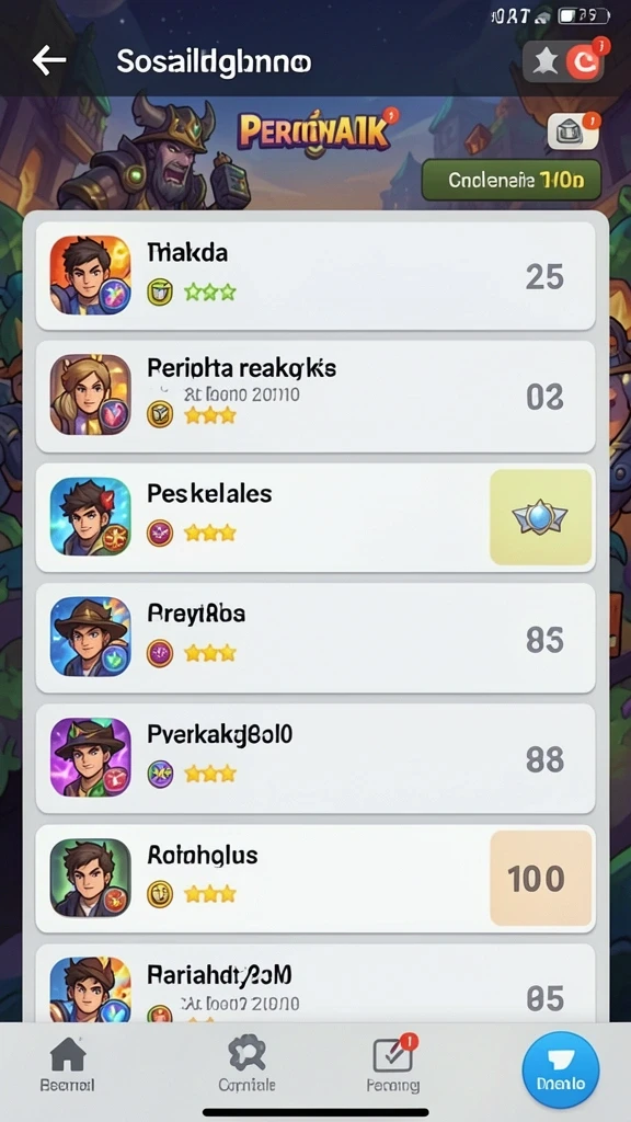 Beragam permainan slot dengan tema yang berbeda-beda.
