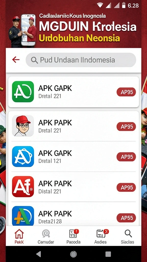 Karakter dengan kemampuan unik siap beraksi.