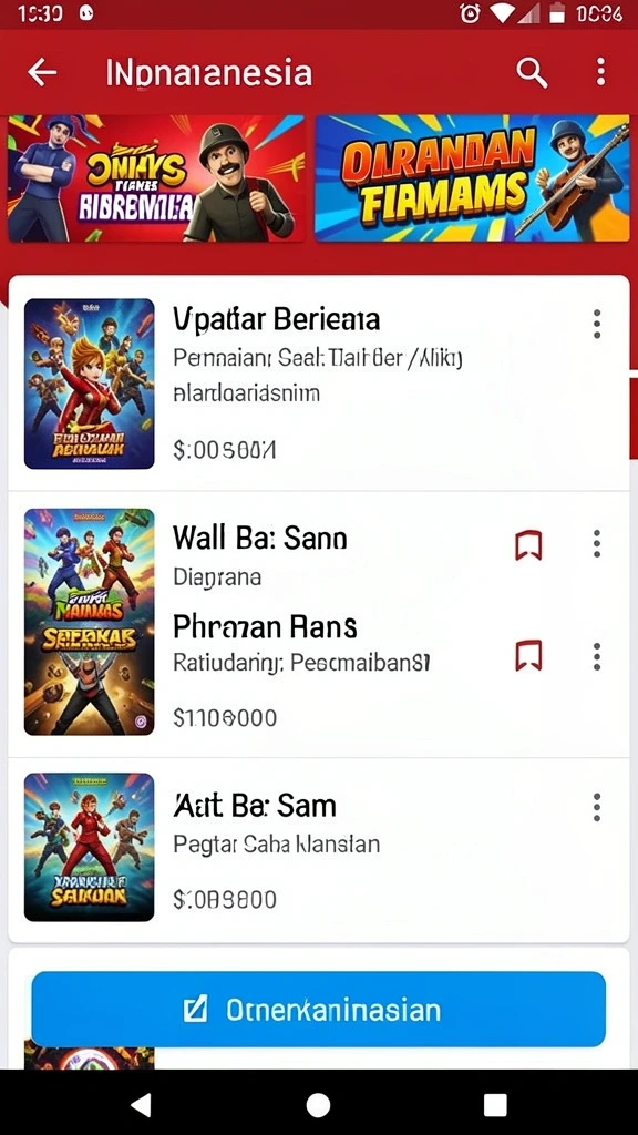 Tampilan antarmuka yang ramah pengguna.