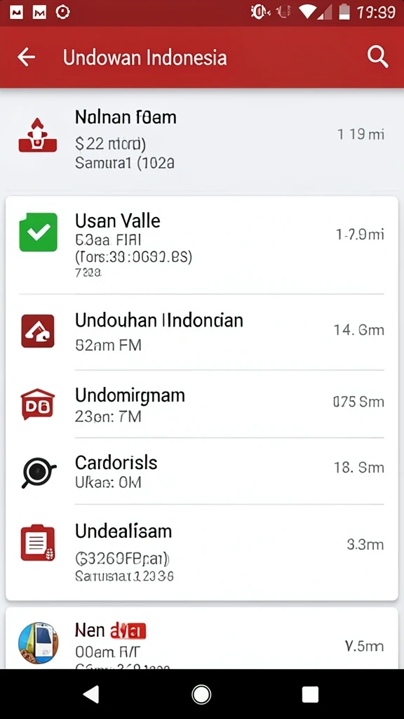 Tampilan awal yang menarik dan user-friendly.