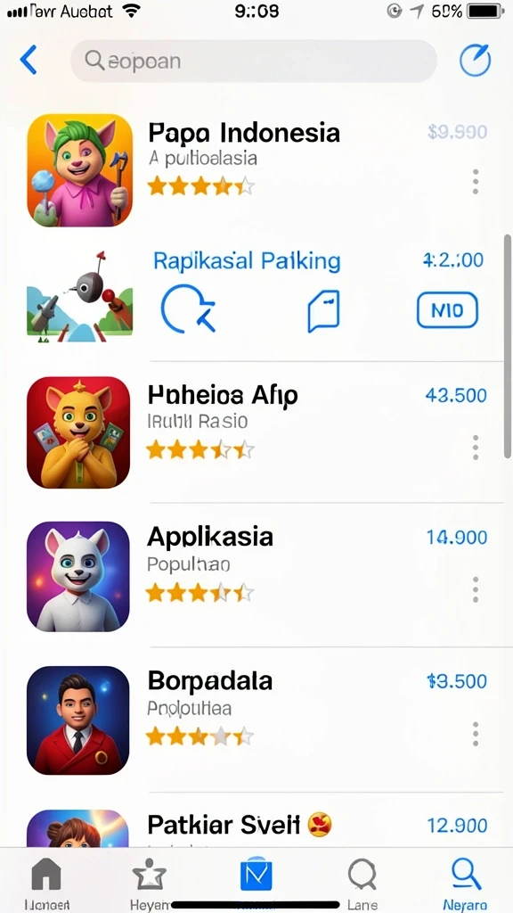 Tampilan utama aplikasi yang menarik dan mudah dijelajahi.
