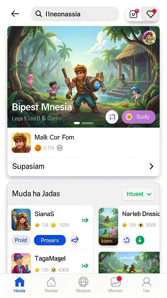Sistem hadiah yang menarik untuk pemain aktif.
