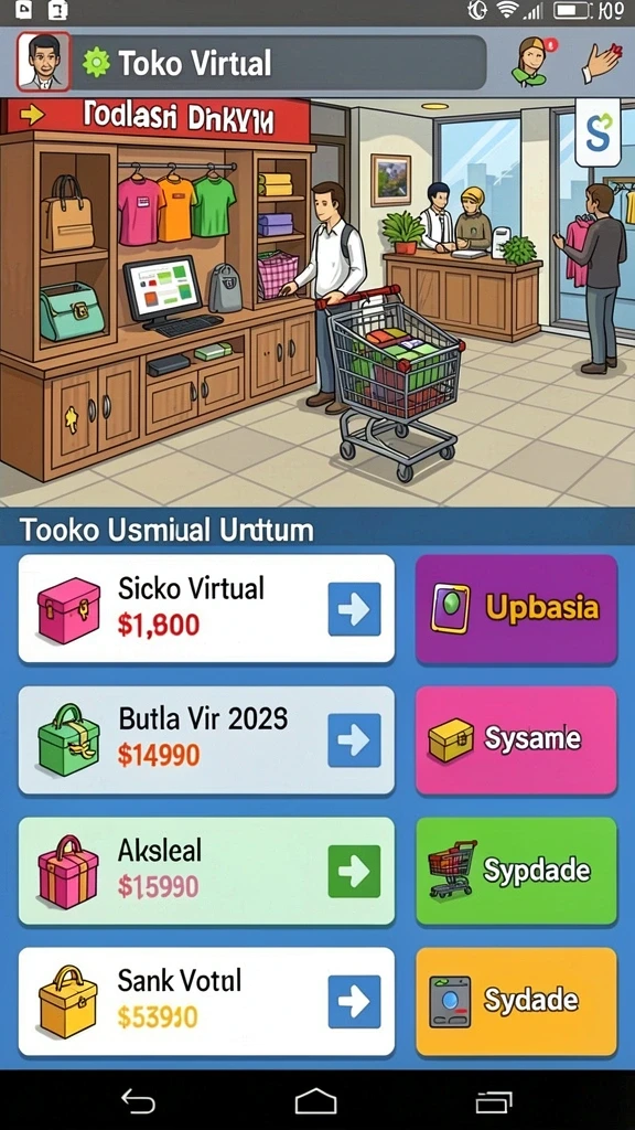 Tampilan antarmuka yang menarik dan user-friendly.