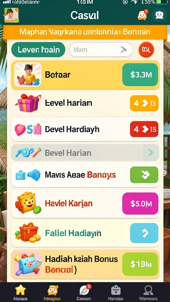Tampilan antarmuka yang ramah pengguna.