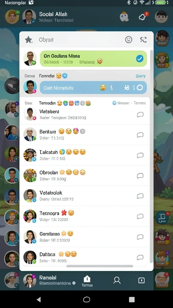 Berbagai karakter menarik menunggu untuk dimainkan.