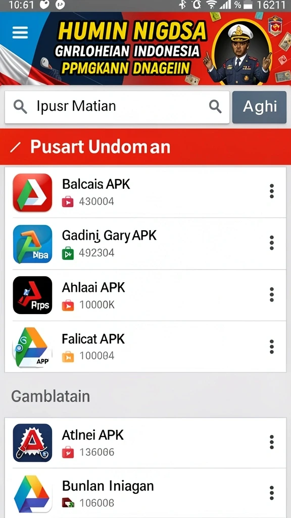 Tampilan antarmuka yang intuitif dan mudah digunakan.