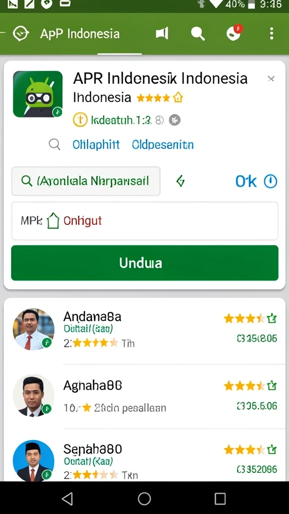 Screenshot fitur permainan yang penuh warna.