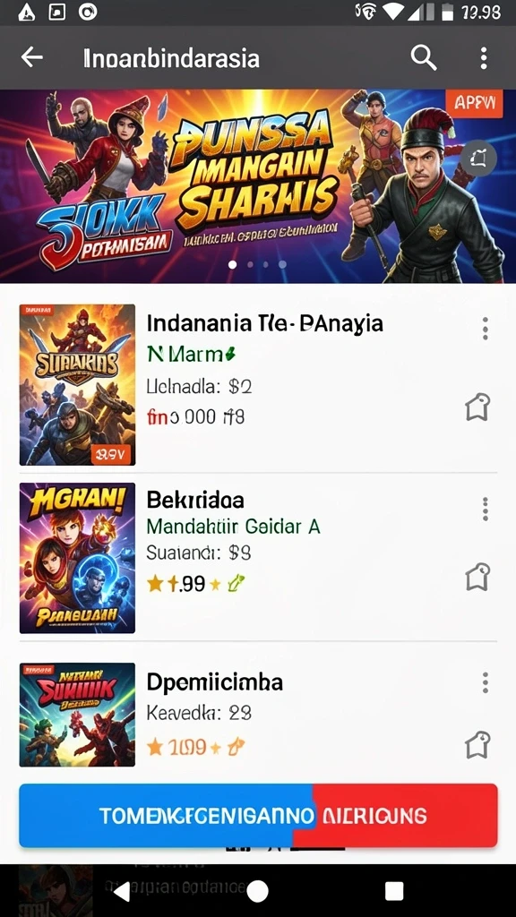 Karakter yang beragam dan penuh warna.