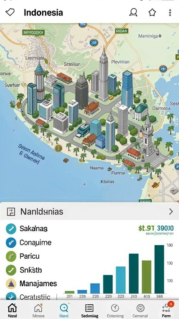 Tampilan antarmuka yang bersih dan intuitif.