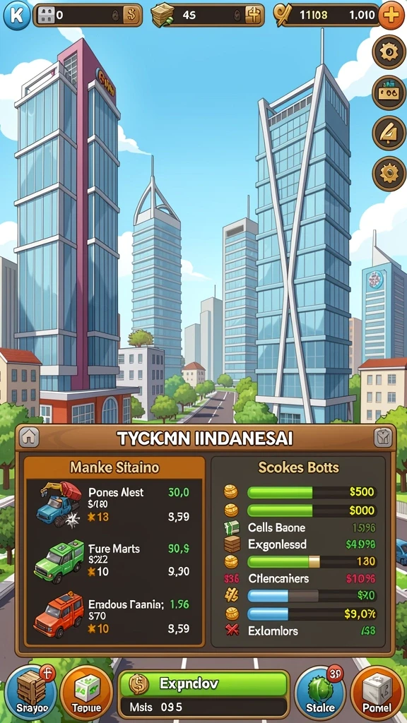 Tampilkan karakter utama yang siap berpetualang.