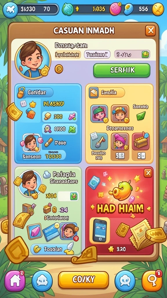 Gameplay yang interaktif dan menarik untuk semua pengguna.
