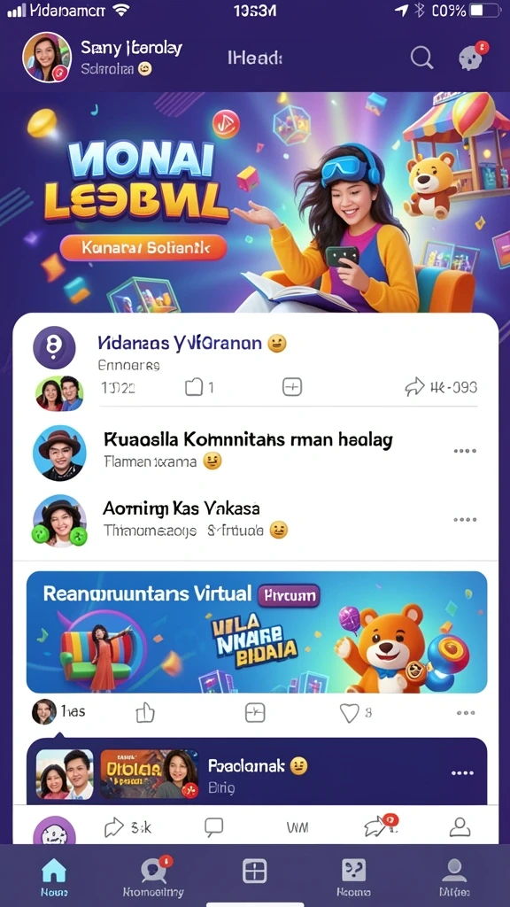 Event dan turnamen menarik setiap bulan.