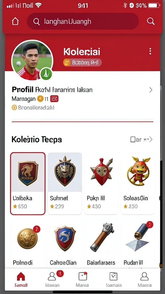 Tampilan antarmuka yang menarik dan intuitif.