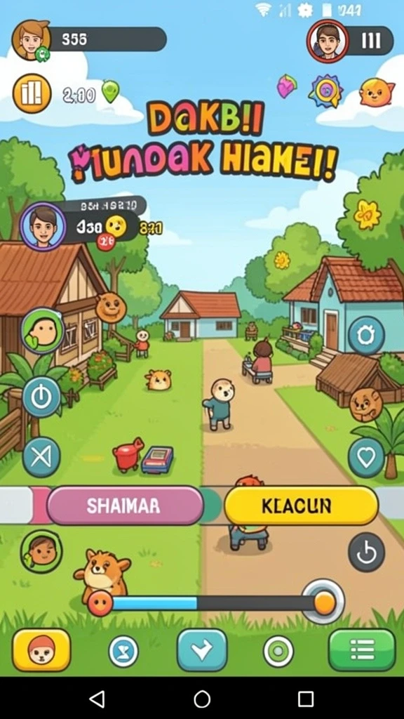 Tampilan antarmuka yang bersih dan menarik.