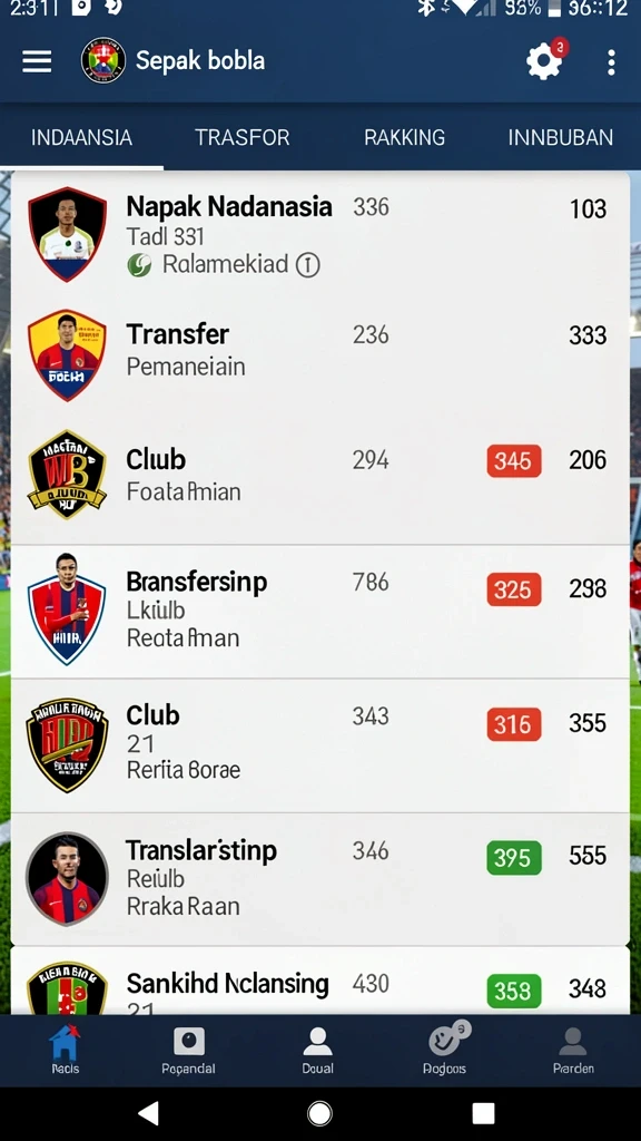 Tampilan grafis yang menarik dan berwarna-warni.