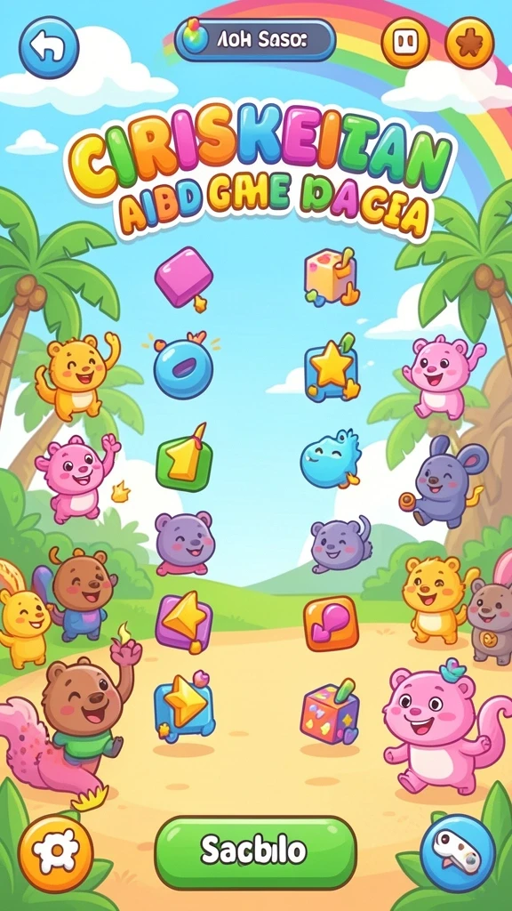 Screenshot menampilkan antarmuka permainan yang menarik.
