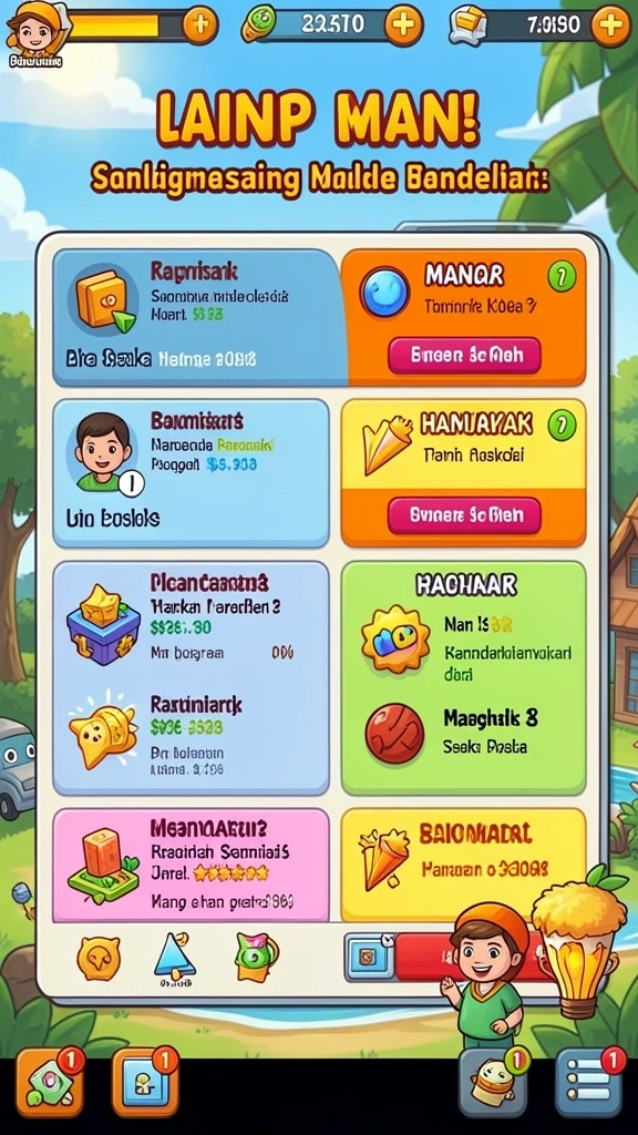 Fitur bonus yang menambah keseruan permainan.