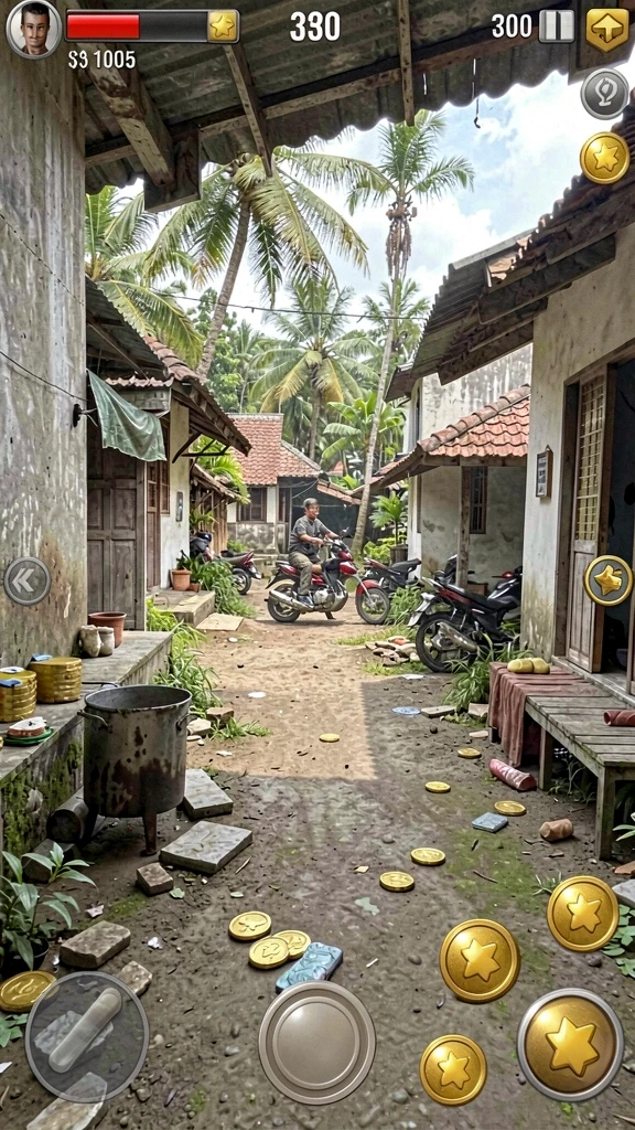 Kustomisasi karakter yang menarik dan unik.