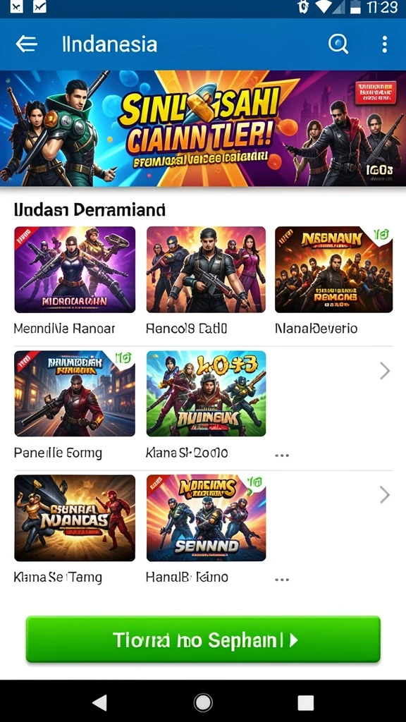 Tangkapan layar menampilkan pemandangan fantastis dari dunia YAGAOHEN.