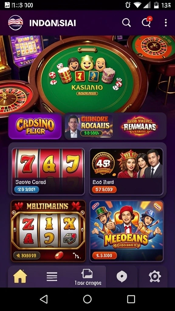 Beragam permainan slot dan kartu yang mengasyikkan.